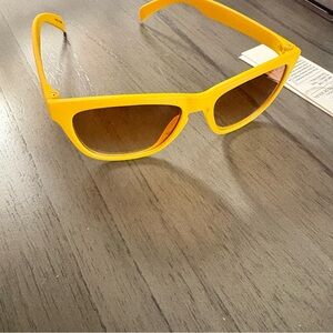 Janie and Jack yellow frame sunglasses new
